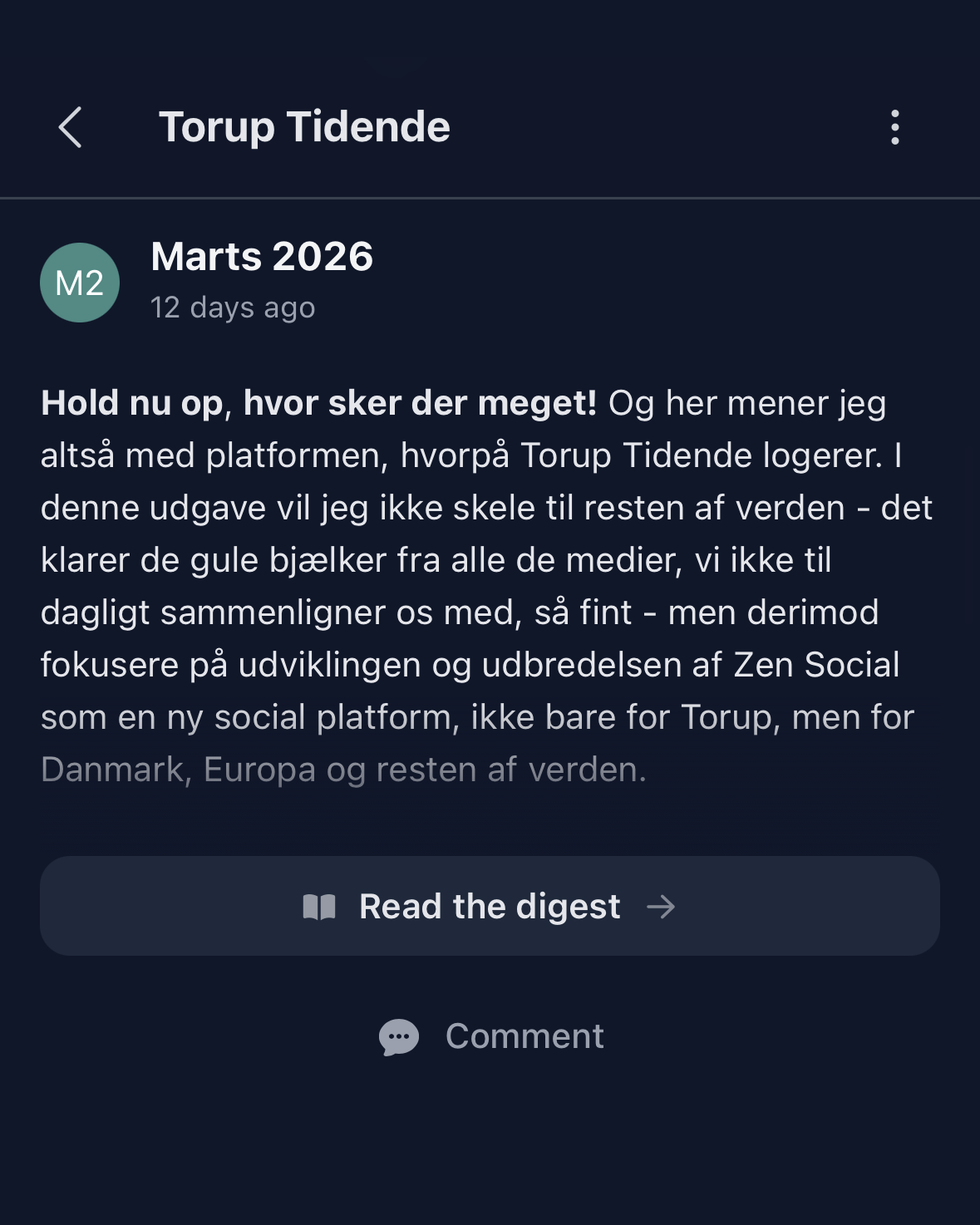 Newsletters & digests