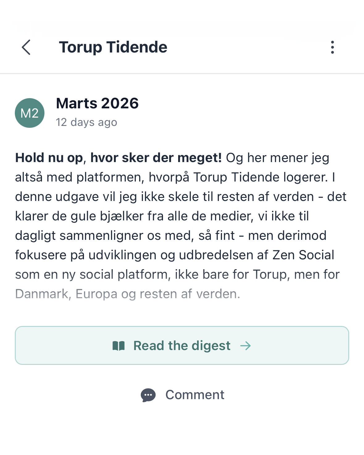 Newsletters & digests